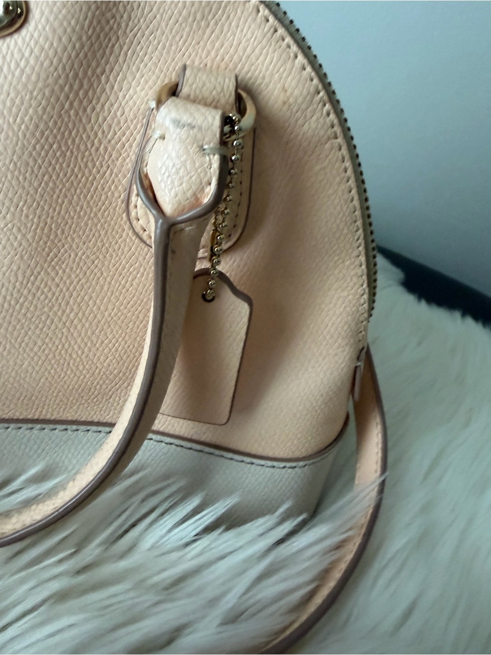 Coach Crossgrain Cora Domed
Satchel Handbag - Picture 3 of 9